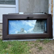 Okna 107x54 PCV salamander dąb bagienny Nowe