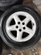 Koła Alu Toyota Rav4 oryginalne R16 5x114.3 z oponami letnimi Bridgestone