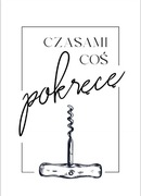 Obraz z napisami do kuchni, plakat w ramie A4