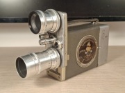 Kamera 16mm KIEV 16c-2 z obiektywami KMZ industar-50 i LZOS PO-51 Red P