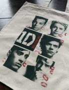 Torba bawełniana torebka tote bag cotton bawełna one direction 