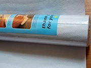 Tapeta samoprzylepna z wzorem krokodyla  Biała  45*500 cm 