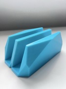 Stojak na 2 laptopy/ turkusowy organizer