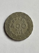 Brazylia 400 Reis 1938 rok