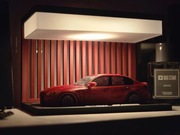 Walentynki, Prezent, Upominek, Figurka BMW na scenie.