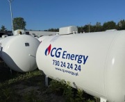 Zbiornik na gaz propan 2700, 4850, 6400 montaż, płynny gaz