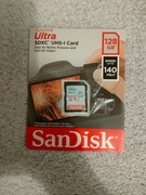 Karta pamięci SanDisk Ultra SDXC UHS-I 128GB U1 140 MB/s