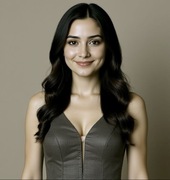 Długa, srebrna suknia wieczorowa idealna na sylwestra