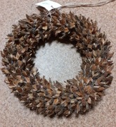 Wianek z łupin orzecha