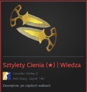 SKINY CS2 Sztylety Cienia + AK 47 Sedno Zamieszania