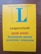 Langenscheidt - język polski - słownik kieszonkowy synonimów i antonimów