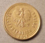 1 gr 2014 r. SUPER DESTRUKT.. BRAK ZNAKU MENNICY, DUŻO ELEMENTÓW  MEGA #1