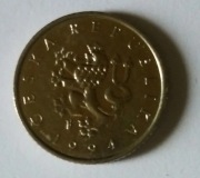 moneta 1 korona czeska CZK 1994 obiegowa