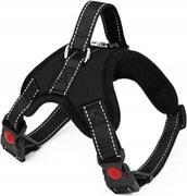 WODONDOG UPRZĄŻ DLA PSA REGULOWANA CZARNA ROZM. M 