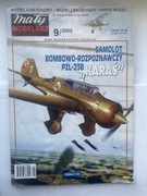 Mały Modelarz SAMOLOT BOMBOWO-ROZPOZNAWCZY P-23 KARAS