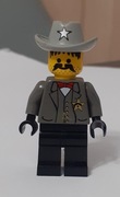 Lego Western Cowboys Sheriff (Wild Wyatt West / Duke) - ww021