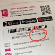 Złoty numer telefonu 