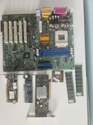 Zestaw Retro PC: AMD Athlon XP 1800+ | Płyta Gigabyte | 256MB RAM | GeForce