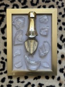 Broken bottle resin art perfume rozbita butelka Philip Plein