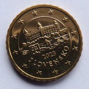 SŁOWACJA 2023 10 CENTÓW UNC !!!!!!!!!!