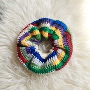 Scrunchie dla włosów, ręczne robiony 
