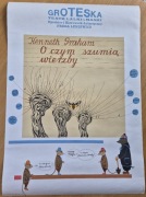 Plakat Teatr Groteska O czym szumią wierzby