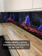 Panele szklane Wrocław LACOBEL lustro na wymiar 