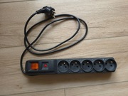 ACAR  1,5 metra 5 gniazd  Listwa przeciwprzepięciowa przedłużacz