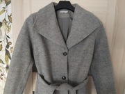 ELEGANCKI PŁASZCZ damski jesienny zimowy r. 44