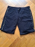 Krótkie czarne spodenki szorty M/38 bawełna