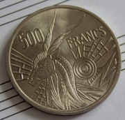 Czad (A) 500 francs 1976