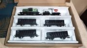 Zestaw 6 wagonów towarowych H0 1:87