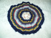 UBRANKO DLA LALKI - SPÓDNICZKA KOLOROWA - Z PRL-u