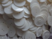 Guziki do pościeli białe PRL