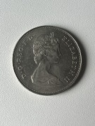 Moneta kolekcjonerska twenty five 25 pence 