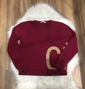 Bordowa bluza Calvin Klein XS