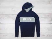 HUGO BOSS__AUTHENTIC SWEAT. H__CIENKA GRANATOWA Z KAPTUREM__L-XL__J.NOWA