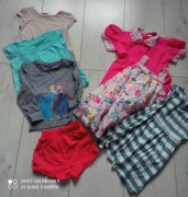 Zestaw 11 szt letnie rozmiar 92-98