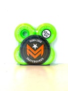Kółka do deskorolki MiniLogo 52mm101A zielone skateboard street park bowl