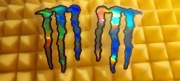 MONSTER ENERGY MOTOCROSS NAKLEJKA STICKER