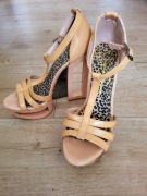 Jessica Simpson wysokie buty Sexy Lady Lady Drama rozm 38 Koturny 