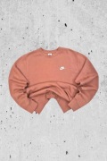 Bluza Nike Crewneck Vintage Style Morelowy / Koralowy - Stan Idealny L