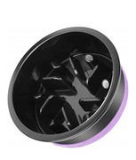 Fretonba Silikonowa Fioletowa Miska Dla Psa Z Przyssawką Wolne Jedzenie