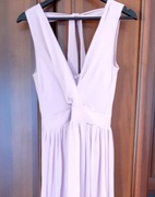 Sukienka rózowa długa M wesele