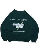 Zielona Bluza retro Vintage 90s boxy adidas nike