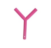 Gryzak ortodontyczny logopedyczny dla dziecka ząbkowanie miękki 