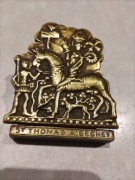 Kołatka do drzwi St.Thomas Becket antyk 