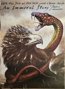 HISTORIA NIEMORALNA Sass proj.A. PĄGOWSKI stary plakat film polski B1 68/98