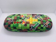 Futerał (etui) na okulary Minecraft + ściereczka | Zestaw dla dzieci, fana