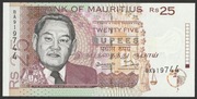 Mauritius 25 rupees 1998 - BA - stan bankowy UNC